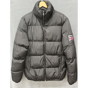 Good For Nothing Puffer Jacket Men 2XL Black‎ United Kingdom Zip Pockets Outdoor